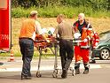 Schwerer Unfall mit Reisebus Lohmar Donrather Dreieck P179